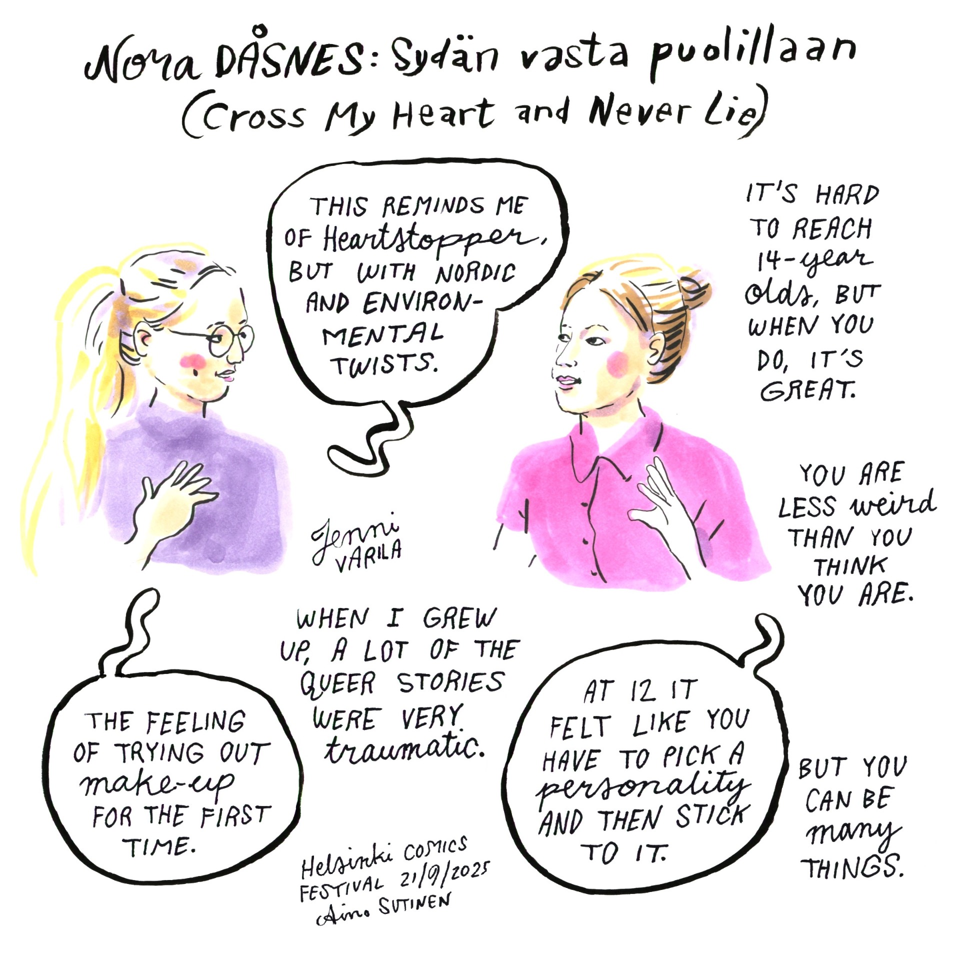Nora Dåsnes: Sydän vasta puolillaan